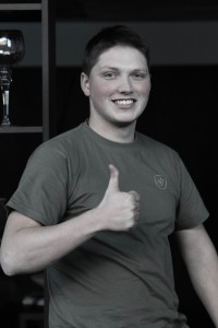 Nasz kolega Sebastian Mataczyno zadowolony z kursu Nasz kolega Sebastian Mataczyno zadowolony z kursu